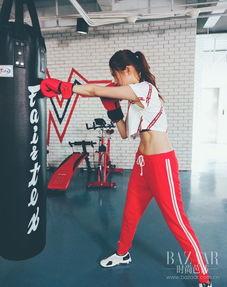 女明星打拳照片,女明星打拳瞬间惊艳亮相