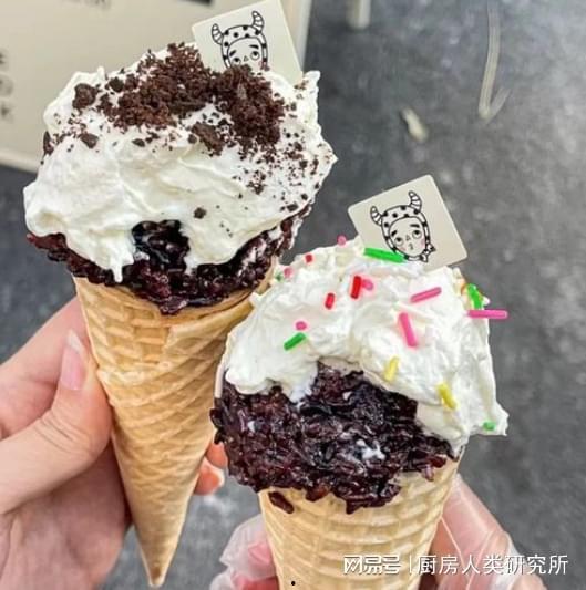 米饭冰淇淋明星,跨界美食界的明星之作