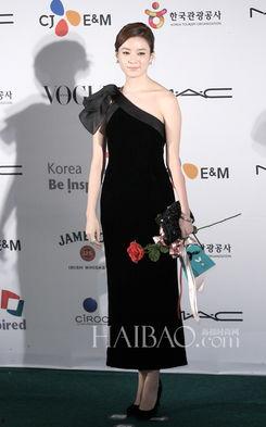 韩孝珠明星之夜图片,优雅魅力惊艳全场